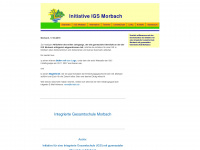 initiative-igs-morbach.de Webseite Vorschau