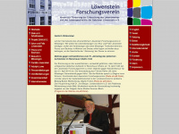 initiative-loewensteinverein.de Webseite Vorschau