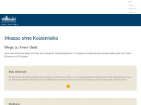 inkasso-potsdam.de Webseite Vorschau