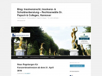 insolvenzblog.net Webseite Vorschau