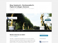 blog-sozialrecht.de Webseite Vorschau