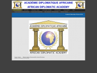 academie-diplomatique.org Webseite Vorschau