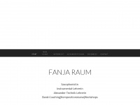 fanja-raum.de Webseite Vorschau
