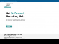 recruiter.com Webseite Vorschau