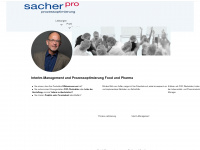 sacher-pro.com Webseite Vorschau