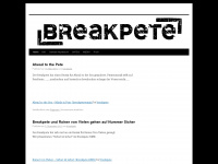 breakpete.de Webseite Vorschau