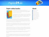 papier24.de Webseite Vorschau