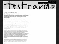testcard.de Webseite Vorschau