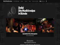 dolbi-musikkneipe.de Webseite Vorschau