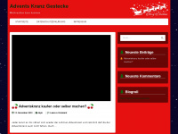 advents-kranz-gestecke.de Webseite Vorschau