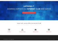 lapisana.it Webseite Vorschau