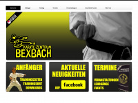 karate-bexbach.de Webseite Vorschau