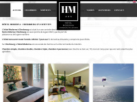 hotel-moderna.com Webseite Vorschau