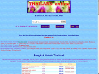 thailandonline.be Webseite Vorschau