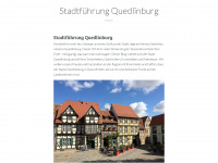 stadtfuehrungquedlinburg.de Webseite Vorschau