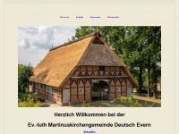 martinuskirche.de Webseite Vorschau