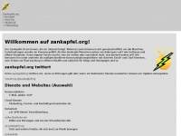 zankapfel.org Webseite Vorschau