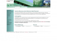 spitalpharmazie-basel.ch Webseite Vorschau
