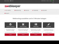 webkeeper.ch Webseite Vorschau