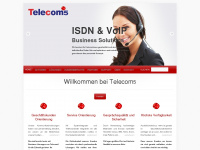 telecom5.net Webseite Vorschau