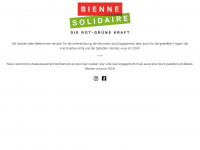 biennesolidaire.ch Webseite Vorschau