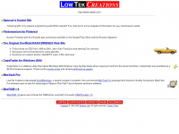 lowtek.com Webseite Vorschau