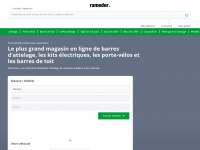 rameder.fr Webseite Vorschau
