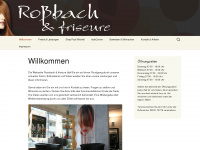 rossbach-friseure.de Webseite Vorschau