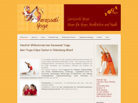 saraswati-yoga.de Webseite Vorschau