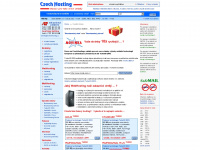 czechhosting.com Webseite Vorschau