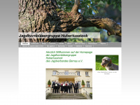 jagdhornbläsergruppe-hubertusstock.de Webseite Vorschau