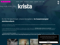 krista.at Webseite Vorschau