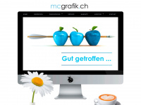 mcgrafik.ch Webseite Vorschau