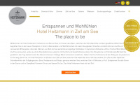 zellamsee-hotel.at Webseite Vorschau