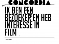 concordia.nl Webseite Vorschau