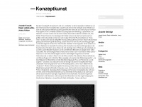konzeptkunst4.wordpress.com Webseite Vorschau