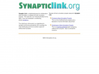 synapticlink.org Webseite Vorschau