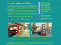 nuernberg-stadtbahn.de Webseite Vorschau
