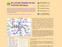 citybahn-nuernberg.de Webseite Vorschau
