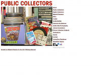 publiccollectors.org Webseite Vorschau