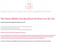brand-schutz-engel.de Webseite Vorschau
