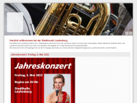stadtmusik-laufenburg.ch Webseite Vorschau