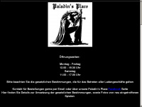 paladins-place.de Webseite Vorschau