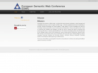 eswc-conferences.org Webseite Vorschau