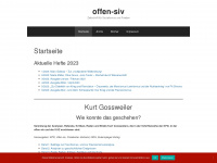 offen-siv.net Webseite Vorschau