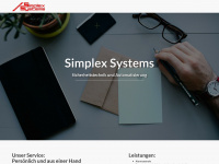 simplexsystems.de Webseite Vorschau
