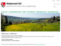 walterswil.ch Webseite Vorschau