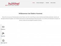 elektro-hummel.com Webseite Vorschau