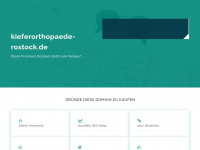 kieferorthopaede-rostock.de Webseite Vorschau