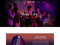 sing4life.de Webseite Vorschau